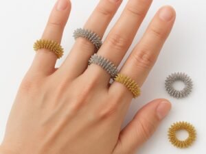 Akupressur ringur / Fidget ringur