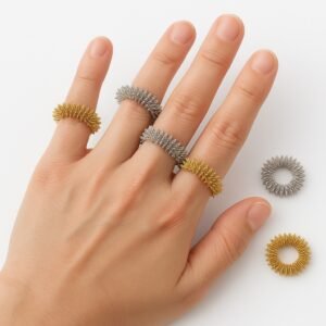 Akupressur ringur / Fidget ringur