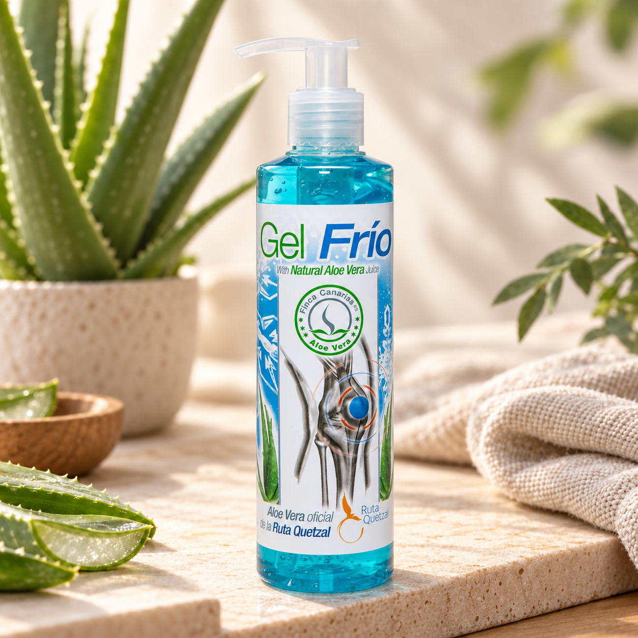 Finca Canarias Cool Gel – Aloe Vera køligel 250 ml